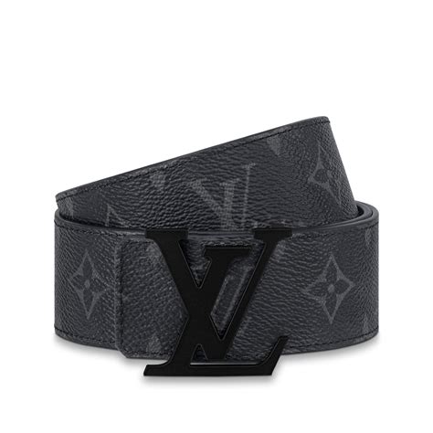 lv monogram belt black|louis vuitton holographic belt.